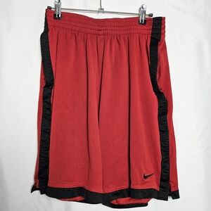 Nike Basketball Men's Jersey Athletic Shorts Size Small Red/Black